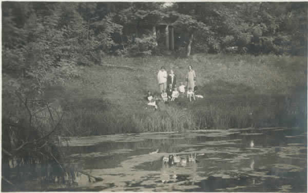 Parco di Villa Finzi. Laghetti